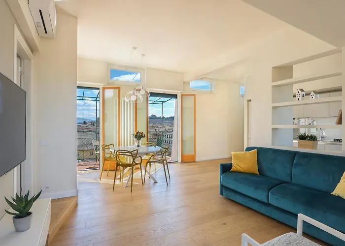 Penthouse With Big Terrace In Oltrarno Lejlighed Firenze