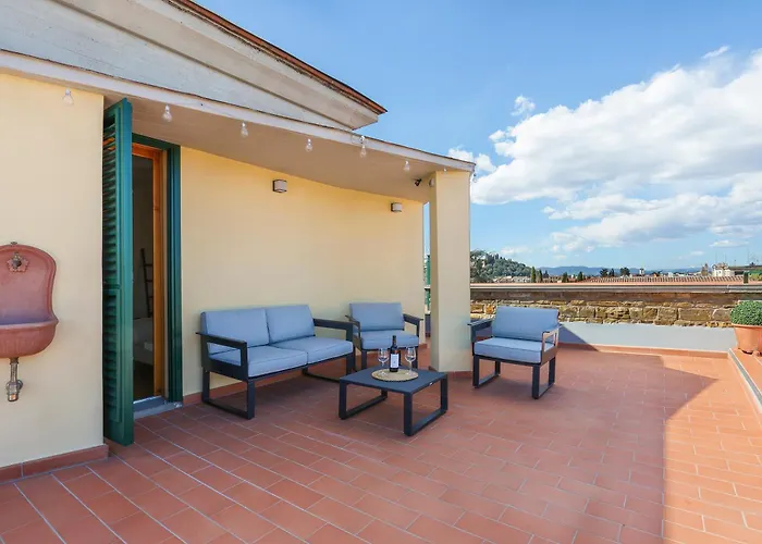 Lejlighed Penthouse With Big Terrace In Oltrarno Firenze